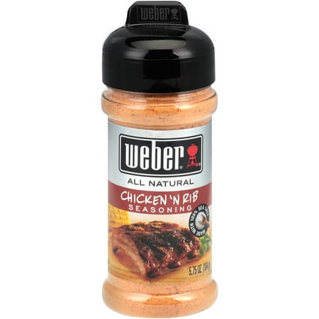 - (2 Pack) Weber Chicken 'N Rib Seasoning, 5.75 oz
