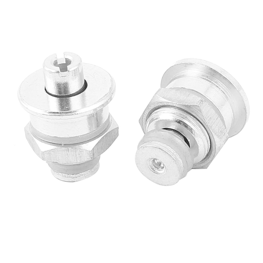 Pressure Cooker Cookware Spare Part Metal Safety Valve Silver Tone 2pcs