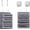 Grey, variant on Zipper Bag Organizer Suitable for kitchen RV Campers with Zipper Gallon, Quart, Sandwich and Snack Food Storage Bags, Kitchen Plastic Bag Storage Organizer (Green)