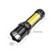 thumbnail image 3 of Linterna LED recargable de alta luminosidad con carga USB, impermeable IPX7, 4 modos de luz para acampada al aire libre y uso de emergencia, 3 of 7