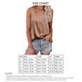 thumbnail image 4 of Camiseta sin mangas de satén con cuello en V para mujer, chaleco sin mangas de verano de Color puro holgado para uso diario, 4 of 6