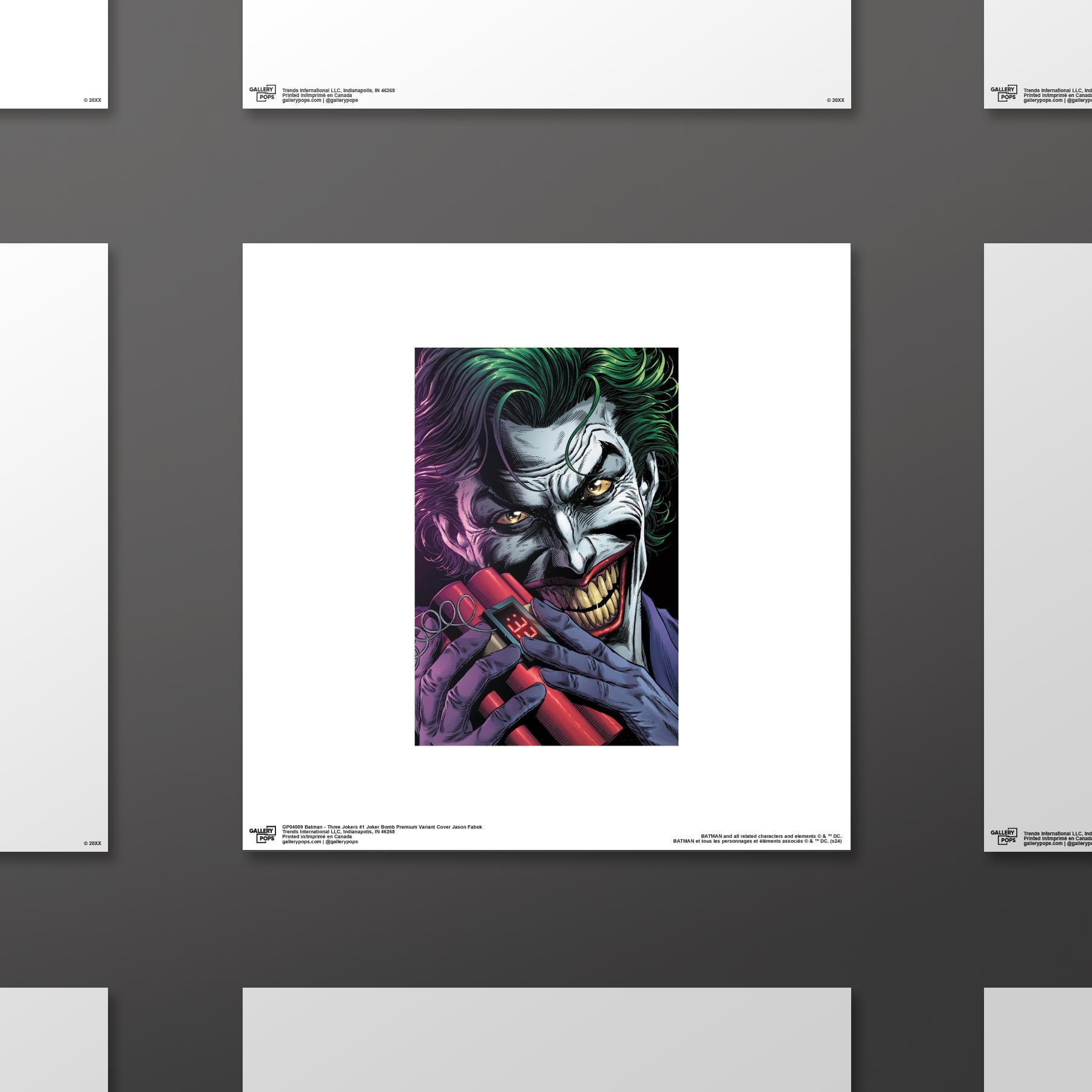 Gallery Pops DC Comics Batman - Three Jokers #1 Joker Bomb Premium