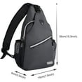 thumbnail image 4 of Mosiso Polyester Sling Chest Backpack for Men Women Shoulder Bags Crossbody Outdoor Sport Bag, 4 of 6