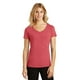 District &174; Tri Parfait pour Femmes &174; T-Shirt à Col en V. Dm1350l XS Givre Rouge – image 1 sur 1