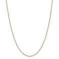 thumbnail image 1 of 14K Yellow Gold 1.3mm Cable Chain 20 Inch, 1 of 5