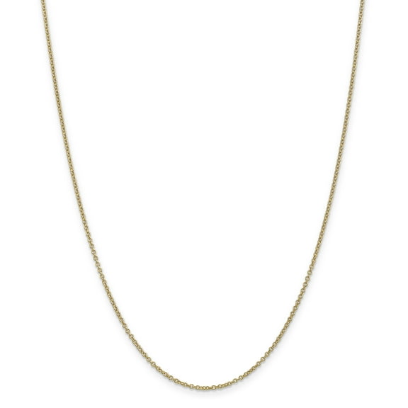 14k 1.3mm Cable Chain