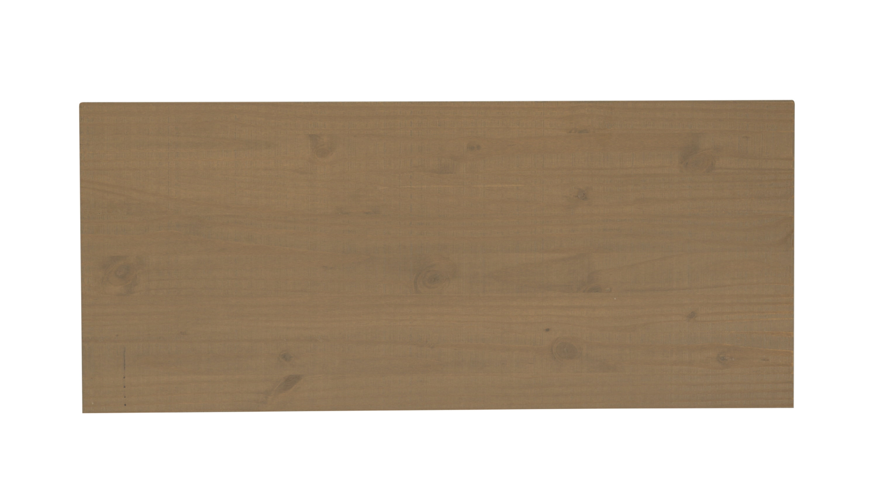 Linon Moreland Single Drawer Solid Wood Desk, Driftwood Finish