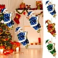 thumbnail image 3 of Climbing Santa Claus Christmas Figurine – Musical Santa on Rope, Sings Jingle Bells, Holiday Home Décor, Perfect for Tree, Fireplace, Window, or Door, Holiday Gift for Family, 3 of 5