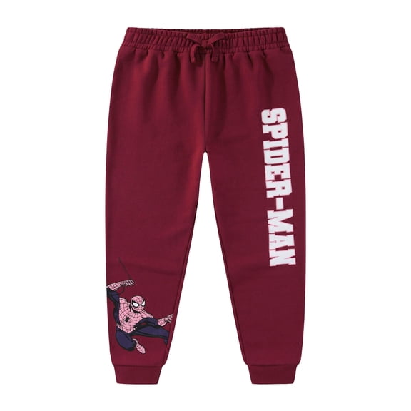 Marvel Spider-Man Fleece Pants (Boys), Sizes 7-12