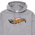 thumbnail image 2 of Hot Wheels - Halloween - Logo Bitten With Fangs - Men's Pullover Hooded Fleece Sweatshirt, 2 of 5