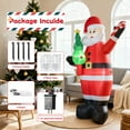 thumbnail image 6 of 7ft Christmas Inflatable Santa Claus with Candy and Christmas tree Outdoor Decor, Blow up Xmas Decorations for Yard, Built-in LED Light for Gardern Lawn Indoor Winter Holiday Party, 6 of 7
