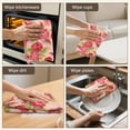 thumbnail image 5 of 4 Pcs Funny Kitchen Towels,Pioneer Flower Floral Print Pattern Microfiber Dish Towels,Kitchen Tea Towels,Kitchen Towel Set (18" X 26"), 5 of 7