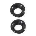 thumbnail image 2 of Embellecedor de altavoz de audio para puerta de coche, de fibra de carbono, de repuesto para GR Supra J29 DB 2019-2022, 2 of 14