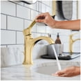 thumbnail image 2 of Hansgrohe 04810 Locarno 1.2 GPM Single Hole Bathroom Faucet - Nickel, 2 of 7