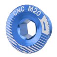 thumbnail image 2 of Tornillos de brazo de manivela de bicicleta aleación de aluminio M20 tornillo de fijación de manivela pernos de brazo de bielas de bicicleta M20 azul, 2 of 10