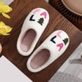 thumbnail image 7 of YLYL Christmas House Slippers for Women Men Fuzzy Fluffy Memory Foam Winter Indoor Outdoor Bedroom Shoes, 7 of 7