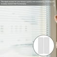 WSTEER 10pcs Horizontal Blind Repair Slats Selfadhesive Slats Blinds