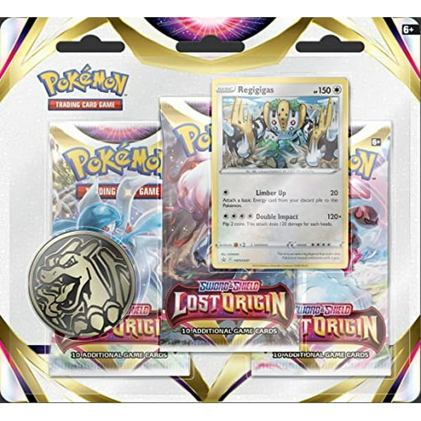 Pokémon TCG: Origen Perdido Regigigas 3PK Blister Pokémon