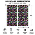 thumbnail image 2 of Blackout Kids Curtains,Black Colorful Dinosaurs Pattern Childrens Insulated Curtains Set Of 2,Bedroom Essentials,Toddler Room Decor 42"x84", 2 of 5