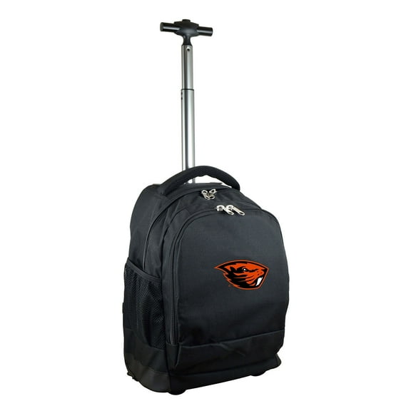 Black Oregon State Beavers 19'' Premium Wheeled Backpack