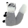 thumbnail image 4 of Only The Best For My Dog ®​ , 6.5 Inch Squeaky Plush Dog Toy, Grey Racoon, 4 of 4