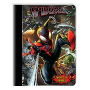 Marvel Spider-Man Composition Writing Notebook, 9.75 in, 100 Sheets, Wide Ruled, Multi-Color