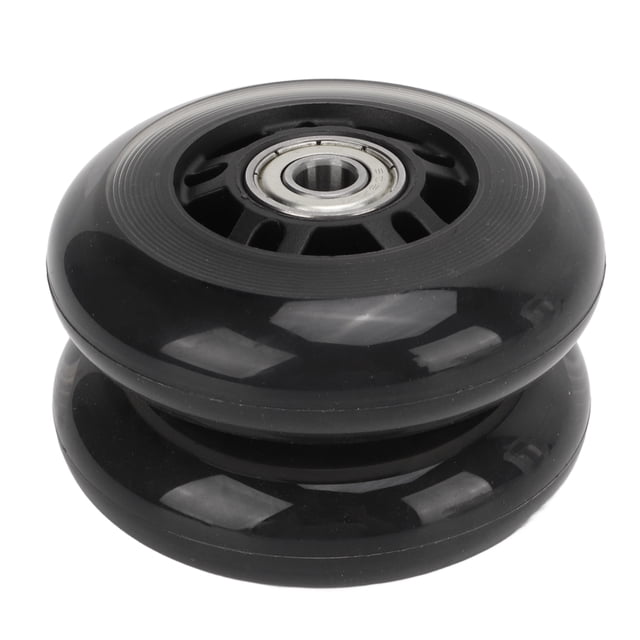 EOTVIA Roues de Remplacement pour Patins, Roulements de Roues de Patins, 2 Pcs Roues de Patins à Faible Bruit Roulements 608 Patinage en Ligne Roues de Remplacement avec Roulements pour Patinage Intérieur Extérieur