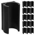 thumbnail image 1 of BRIGHTFUFU 20 piezas gorros para patas de silla en forma de U, base de silla de plástico, tapas de tubos deslizantes, cubierta antideslizante, protectores de punta para pies de muebles, 1 of 1