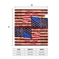 thumbnail image 6 of PHELIKA American Flag Painted Wood Wall America Butterfly Illustration 01 Magnetic Mailbox Covers Standard Size 25.5"H x 21"W, 6 of 8