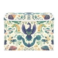 thumbnail image 7 of Yayeee Collapsible Cube Storage Bin with Lid Fabric Closet Decorative Basket with Handles, Green Animals Pattern, 7 of 7