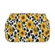 thumbnail image 2 of Disketp Cow Print Sunflower Estuche de Lápices de Doble Capa con Tapa Abatible y Cremallera, Organizador Escolar para Adolescentes y Adultos, 2 of 7
