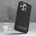 thumbnail image 6 of ZAGG Denali Snap iPhone 15 Pro Case with Kickstand for Phone - Drop Protection (16ft/5m) Dual Layer Textured Cell Phone Case for iPhone 15 No-Slip Design MagSafe Phone Case, 6 of 9