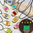 thumbnail image 2 of Collar luminoso de monstruo Digital de Anime, colgante de emblemas de aventura Digimon, collares de Metal, joyería de moda, regalos de Halloween, 2 of 5