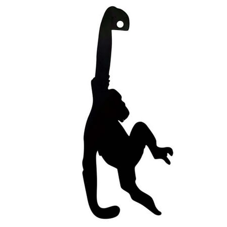 

MWstore Banana Storage Rack Creative Shape Good Load-bearing Rustproof Corrosion Resistant Under-Cabinet Banana Hanger Monkey Wall Hook K