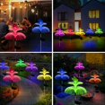 thumbnail image 4 of Luces solares para jardín Weepong de 74 cm, impermeables, de 7 colores, paquete de 3, 4 of 7