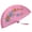 Pink, variant on Decorative Spanish Hand Fan, Two Sided Colorful Painting Silk Dancing Fan for Dancing Enthusiasts and Fashion
