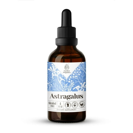 Astragalus Extract, Natural Herbal Supplement for Immune Support, Astragalus (Astragalus membranaceus) Dried Root Tincture, Alcohol-Free, Drops 4 oz