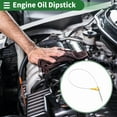 thumbnail image 2 of Unique Bargains Oil Dipstick Oil Level Dip Stick  No.1L5Z6750AA for Ford for Ranger 2.3L L4 - Gas 2001 - 2006 [XL, XLT] – Precisely Engineered Fluid Level, 2 of 6