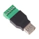 thumbnail image 5 of 2 Pcs Usb Conector Adaptador de Terminal de Blindaje de Tornillo / 5 Clavijas, 5 of 9