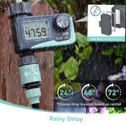 RainPoint 1-Zone Programmable Water Timer, Automatic Irrigation Controller System for Outdoor Gaden Yard Lawn, Watering Controller, ITV105NH