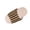 Slippers # Khaki, variant on House Slippers for Women Open Toe Fuzzy Striped Wide Band Slip On Scuff Plush Bedroom Slides Winter Indoor Lounge Footwear
