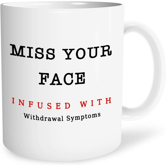 miss you mug, long distance relationship gifts, girlfriend gifts, couple mugs, couple gifts, friend gifts for women, gifts for boyfriend, i miss you gifts for her Mugs 11 Oz