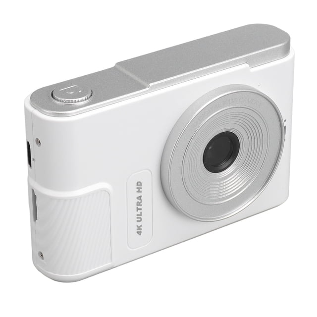 Cámarae Compacta digital, Cámara Digital 4K de 48MP CON Pantalla HD de 2,4 Pulgadas, Función Automática, Zoom Digital de 16x para Niños Estudiantes Vlog