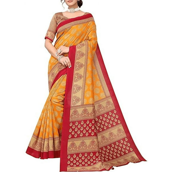 Accessorize Kingdom Women's Art Silk Saree