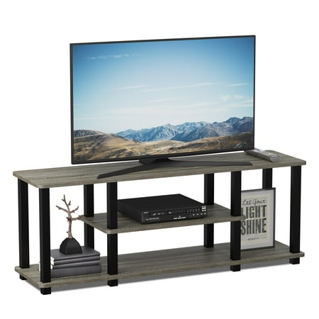 tube stands tv tier bk oak entertainment tools french grey square 3d furinno turn