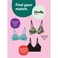 thumbnail image 3 of Kindly Yours Women's Sustainable Micro Hi-Cut Panties, 3-Pack, Sizes XS to XXXL, 3 of 9