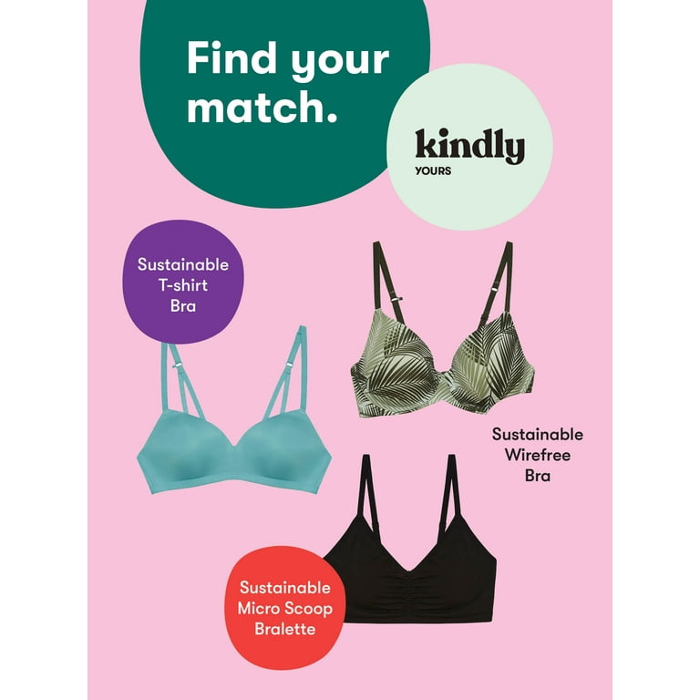 Kindly Yours Women's Seamless Hipster Underwear 3-Pack, Sizes XS to XXXL