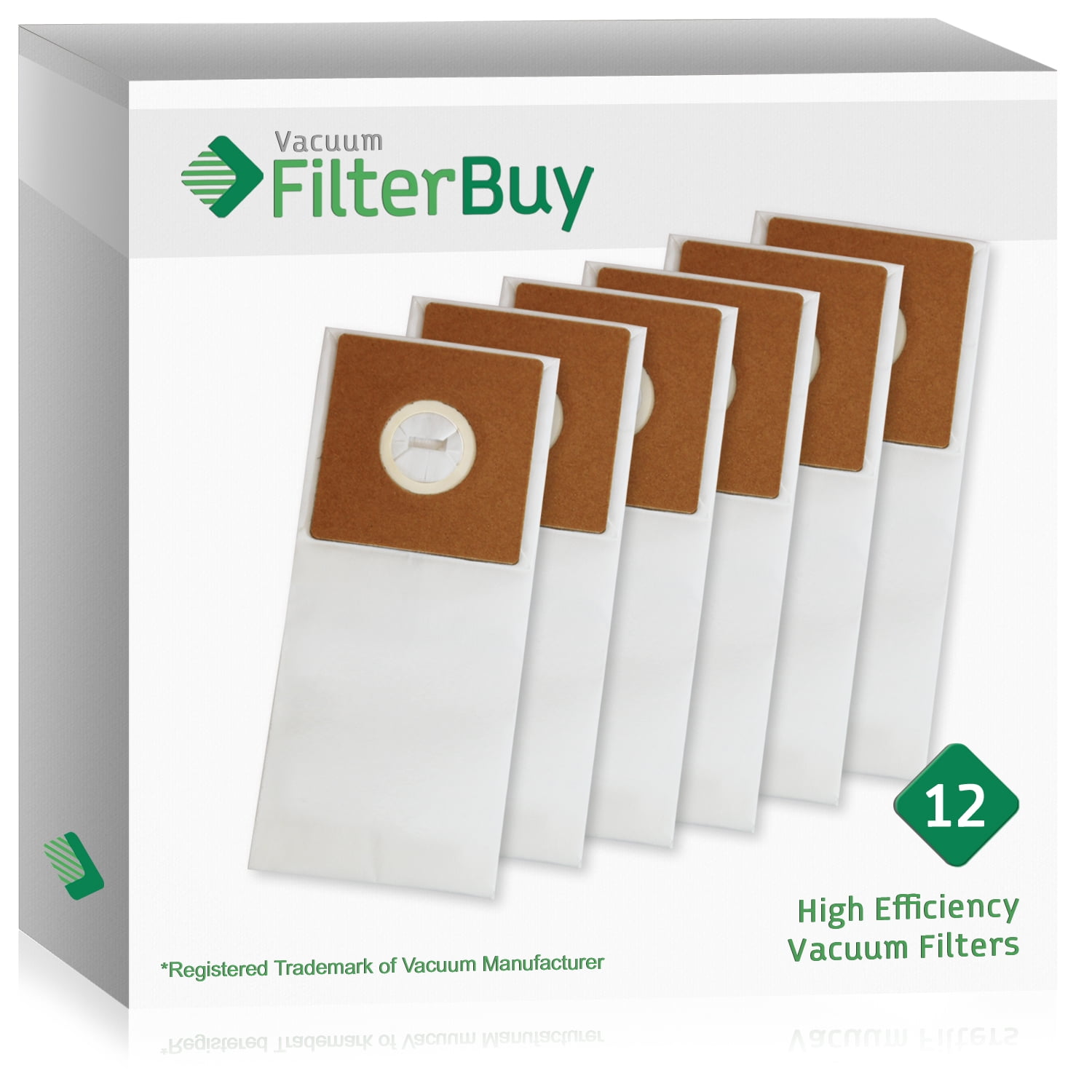 12Pack, 2 Bags Per Pack Compatible Miele Type GN Vacuum Bags 24 Replacement Miele S815 Vacuum