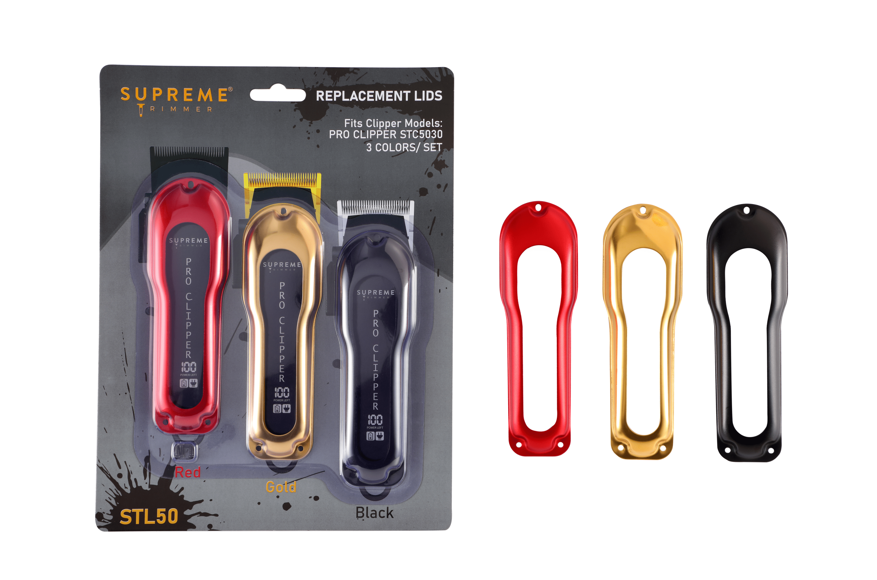 Supreme LV 3 in 1 Clipper Grips - Red – Salon Essentials