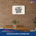 thumbnail image 2 of Hot Mess Express Now S Metal Poster by DC | Vintage Tin Sign Wall Art for Indoor Use | 20x16" Rust-Free Aluminum Decor for Kitchen | UV Protected & Weatherproof Print | Made in USA, 2 of 7